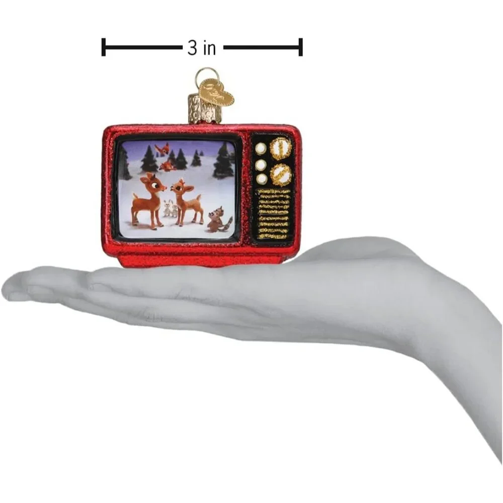 Classic Glass Blown Ornament for Christmas Tree